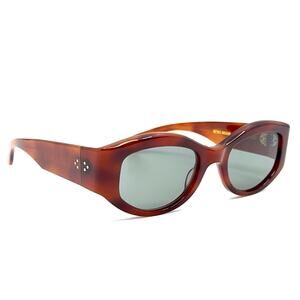 New! Garrett Leight Sunglasses Retro Biggie VINBRT, Authentic